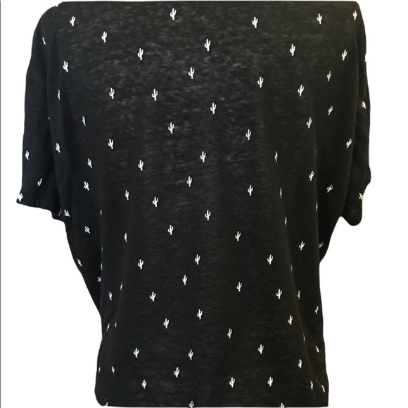 Rails 🌵cactus print short sleeve blouse. Size medium - Picture 6 of 10